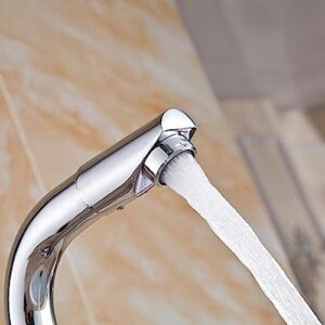 360 Degree Rotation Bath Basin Faucet Cold and Hot Water Taps Bathroom Mixer Tap Torneira Deck Mounted with Accessories