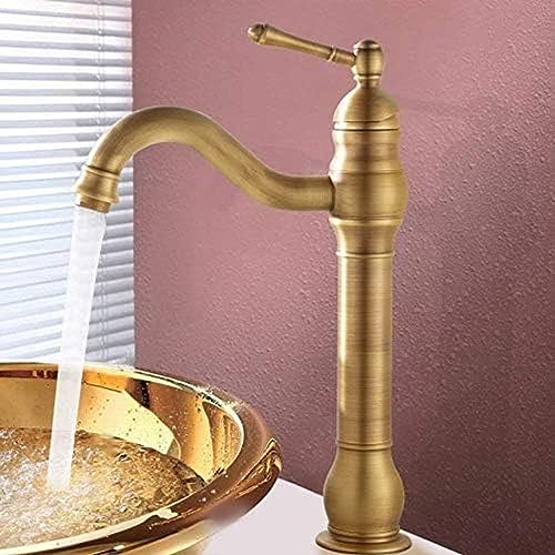 Single Lever Washbasin Faucet 360 ° Swiveling Bath Waterfall Faucet Basin Faucet Single Handle Basin Faucet for