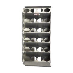 Extreme Max 5001.6225 Angled 24-Can Aluminum Aerosol Rack