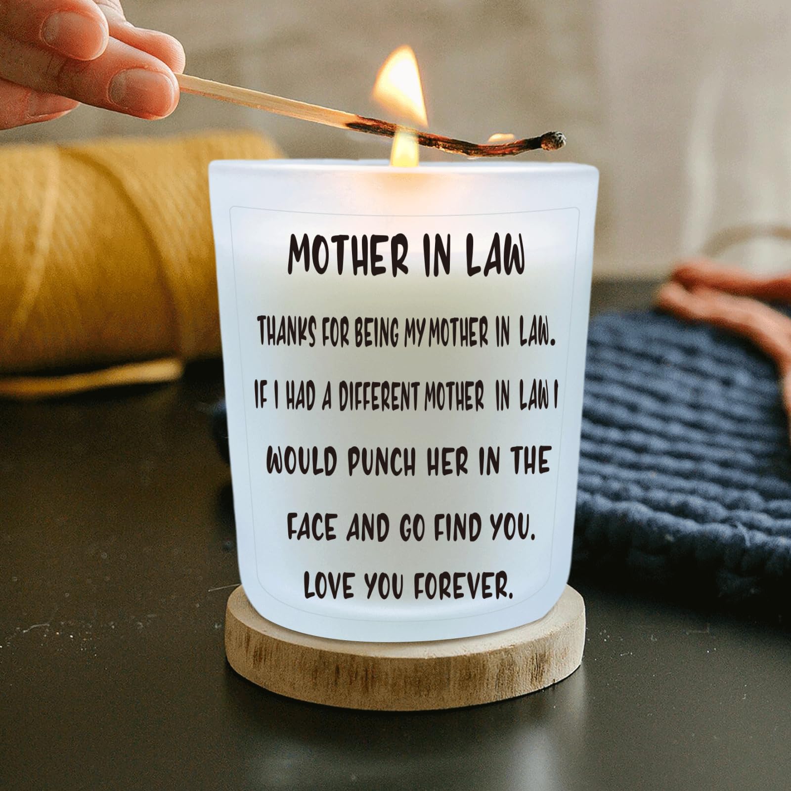 Gifts for Mother in Law, Mother in Law Gifts from Daughter in Law, Mother in Law Birthday Gifts, Funny Birthday Gifts for Mother in Law, Mother in Law Candle