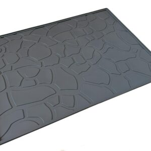 17" x 23" Kitchen Under Sink Waterproof Protection Mat for Cabinets, Drawers and Countertops; Anti-Slip Silicone