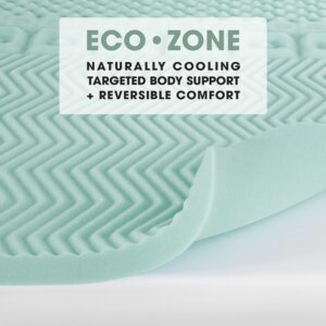 Dream Serenity EcoZone 2" Memory Foam Mattress Topper Twin XL