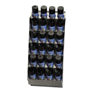 Extreme Max 5001.6225 Angled 24-Can Aluminum Aerosol Rack