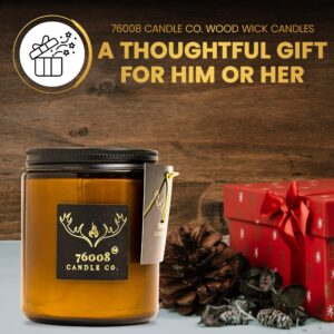 Leather Scented Candle | Fathers Day Gifts from son daughter | Scented Candles For Men | Men Scented Candles | Soy Wax Candles | Housewarming Gifts | Great Gifts for Dad |Masculine Scented Candle