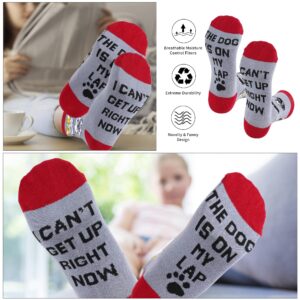 Kolewo4ever 7 Pieces Dog Mom Gifts for Women Best Dog Lovers Women Gifts with Tumbler Makeup Bag Scented Candle Socks Key Chain Greeting Card for Dog Lover Dog Mom Christmas Gift