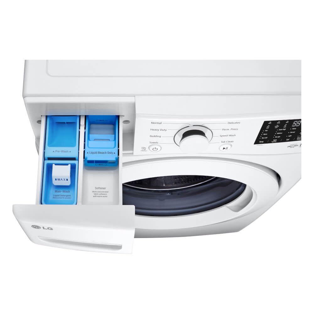 LG WM3470CW 5.0 Cu. Ft. White Ultra Large Capacity Front Load Washer