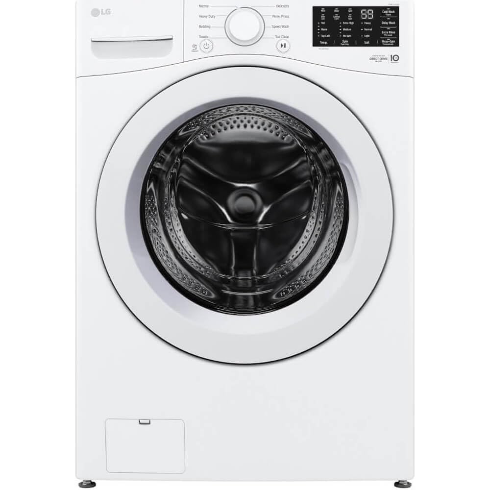 LG WM3470CW 5.0 Cu. Ft. White Ultra Large Capacity Front Load Washer