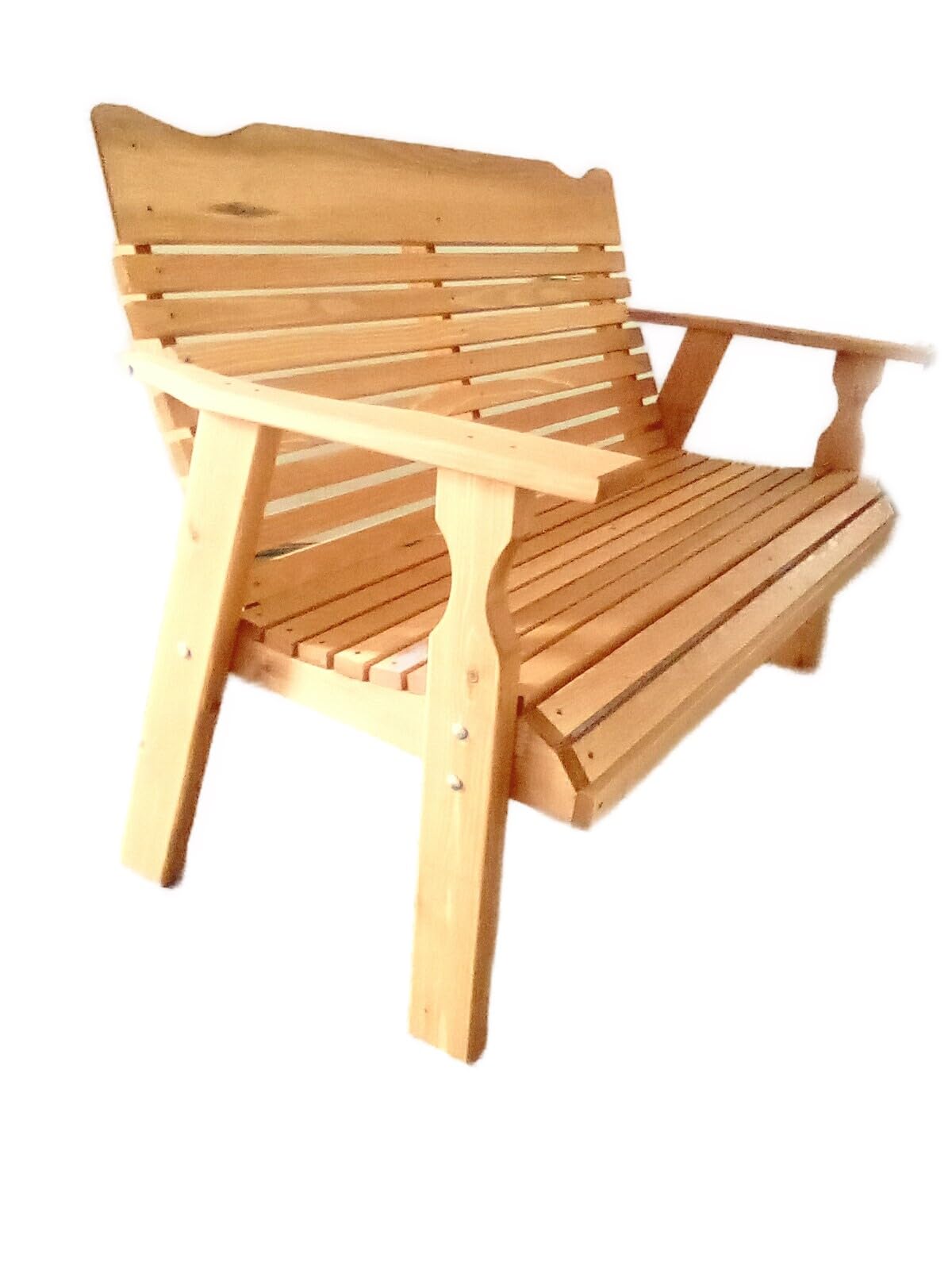 Kilmer Creek 4' Natural Cedar Patio Bench, Amish Crafted