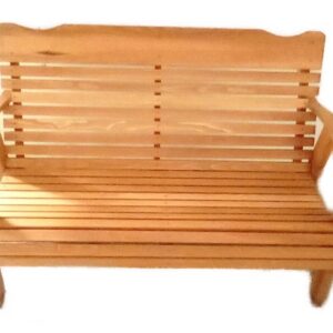 Kilmer Creek 4' Natural Cedar Patio Bench, Amish Crafted