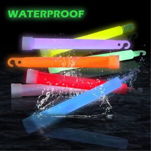 AIVANT 100 PCS 8 Inches Glow Sticks + 10 Big Ultra Bright Glow Sticks