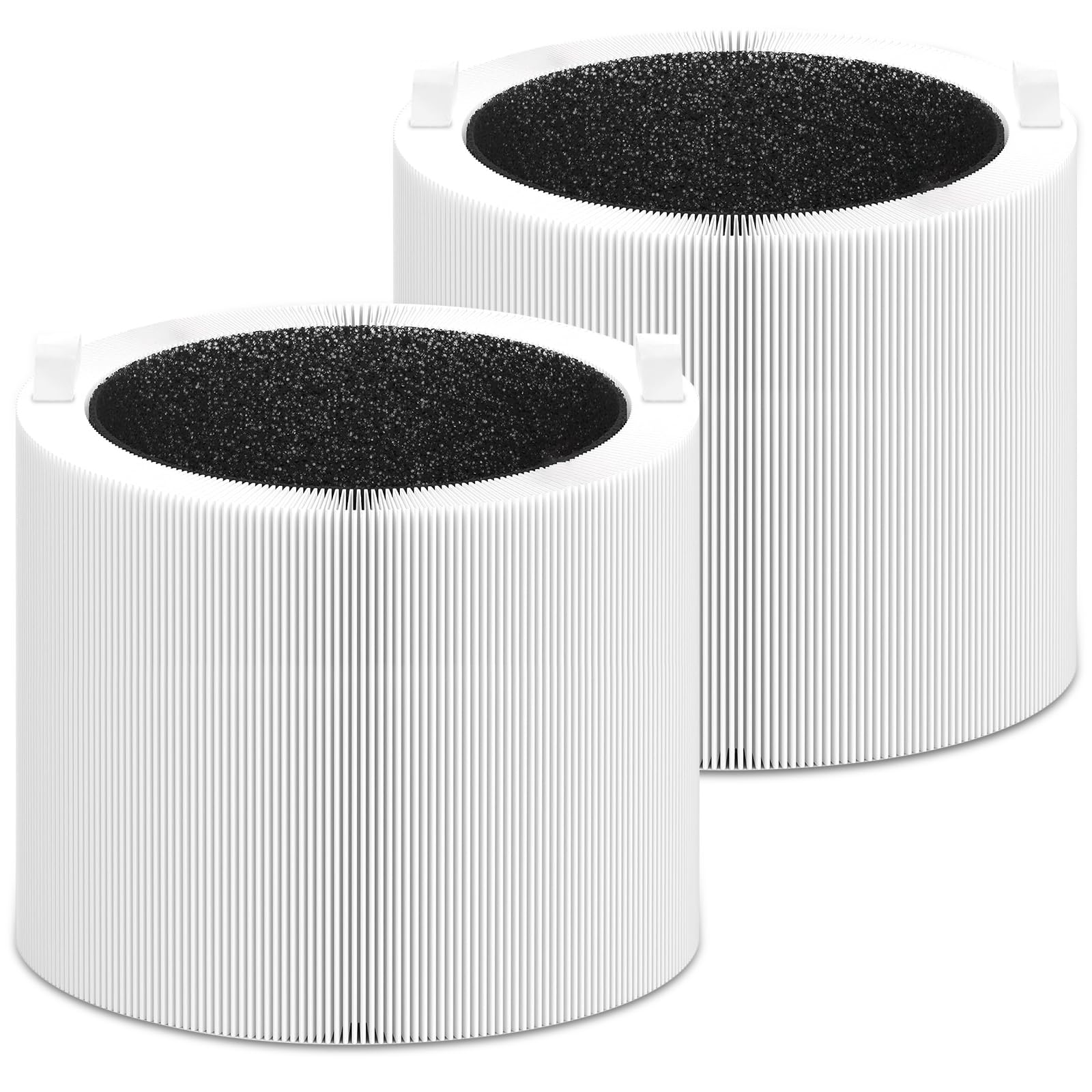 NXBHG Blue Pure 411i/411a Max Replacement Filter Compatible with Blue Pure 411i/411a Max Air Purifier. Blue Pure F4MAX, 3-in-1 H13 Ture HEPA and High-Efficiency Activated Carbon Filters, 2 Pack.