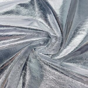 metallic leatherette fabric sold by the yard shiny faux leather crafting soft faux leather fabric for home upholstery bags wallets making, silver