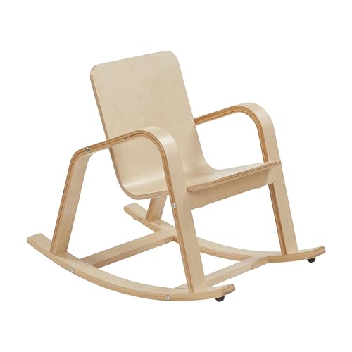 ECR4Kids Bentwood Rocking Chair, Kids Furniture, Natural