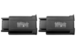 (2 pack) xsp battery for karcher 1.545-104.0 1.545-113.0 eb 30/1 cordless electric sweeper 12" windsor radius mini eb30 commercial cordless floor sweeper