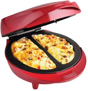 eurostar omelette maker (red)