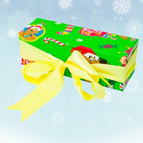 Scooby-Doo Rappy Rolidays Wrapping Paper - 12 Sheets - 20" x 30" - Festive Holiday Gift Wrap by Silver Buffalo