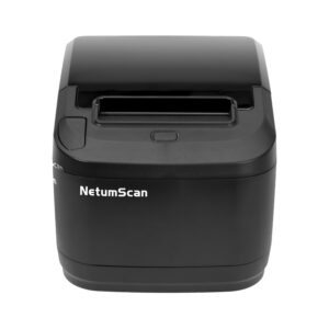 netumscan 80mm thermal receipt printer, usb pos printer with auto cutter cash drawer, usb serial ethernet interface support windows/mac/linux, restaurant kitchen printer for esc/pos