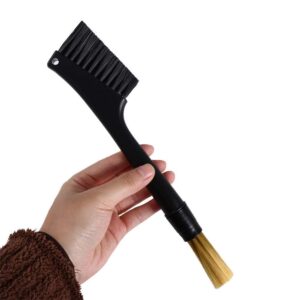 Coffee Machine Cleaning Brush, Dual Purpose Espresso Brush for Grinder Coffee Machine, Removable Double Head Coffee Brush Coffee Machine Accessories for Home Kitchen