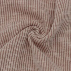 texco inc solid color heavyweight poly cotton spandex sandwash 2x1 rib knit fabric, apparel diy projects, mocha 2 yards