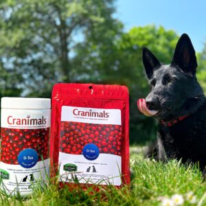 Cranimals D-Tox Daily Multivitamin for Dogs, Superfood Amino Acids, Antioxidants, DHA Fatty Acids, Vitamins E, B, D, Biotin, Minerals to Support Metabolic Function, Energy, Pet Wellness, Longevity