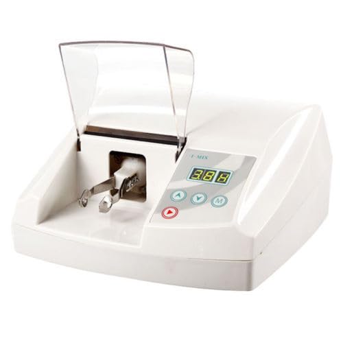 110V 35W Dental Lab Capsule Mixer, High Speed Digital Amalgamator Amalgam Capsule Mixer with Memory Function, High Security Lab Equipment with Digital Controller Both Time & Speed