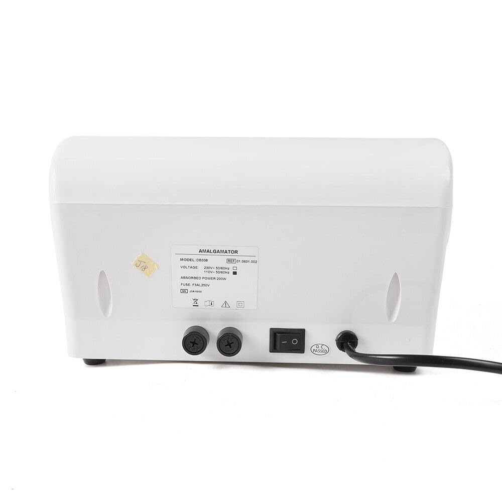 110V 35W Dental Lab Capsule Mixer, High Speed Digital Amalgamator Amalgam Capsule Mixer with Memory Function, High Security Lab Equipment with Digital Controller Both Time & Speed