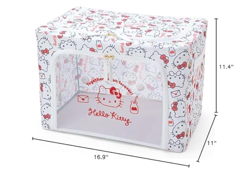 Sanrio Hello Kitty 313807 Folding Storage Case with Window