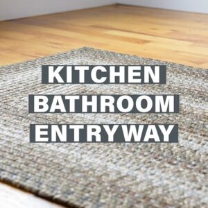 Homespice Wildwood Braided Bath Mat 16x24 Oval Braided Rug. Washable Indoor-Outdoor Entrance Rug, Kitchen Mat, Bathroom Rug, Pet Food Mat