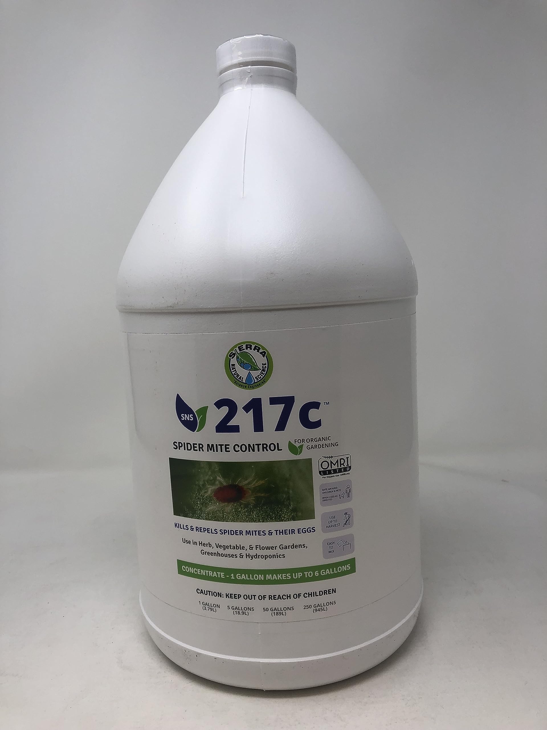 Sierra Natural Science - 217c Mite Control Concentrate - 1 Gallon