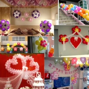 Balloon clamp 200, balloon connector Balloon arch buckle, balloon post buckle used to decorate balloon arch doorposts, standing garlands, wedding birthdays, baby shows and other party decorations