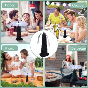 BLYLIVEP 3 Pack Fan for Tables Fly Table Fans Portable Table Fly Fans Batteries Powered for Restaurant, Party, Home, Outdoor Dinner, Picnic