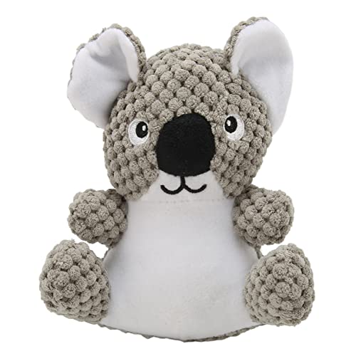 Dog Squeaky Plush Toy, Simulation Koala Shape Bite Resistant Washable Stuffed Pet Toy, Dog Chew Toys for Teeth Grinding Relieving Boredom Small Medium Dogs Pet Supplies