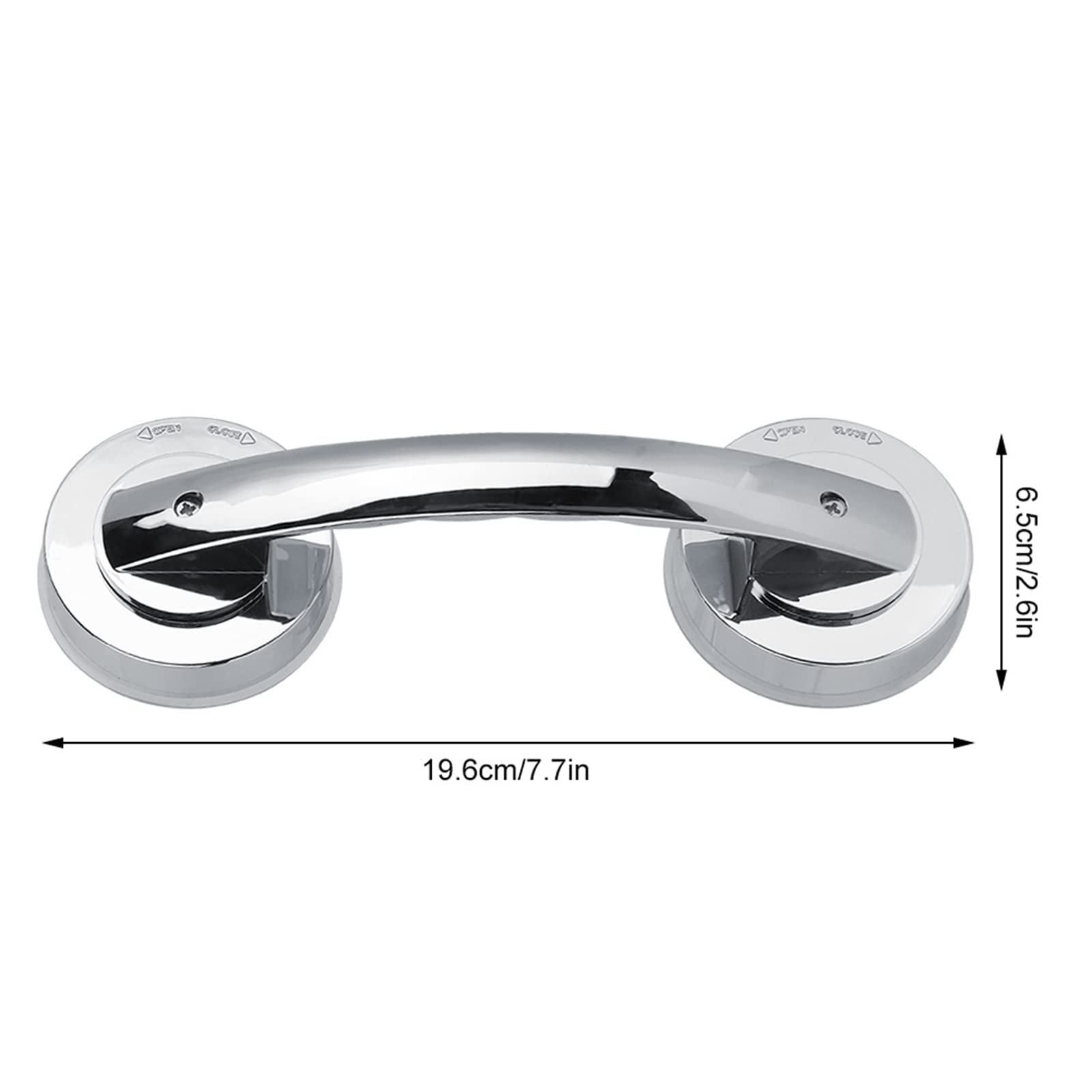 Shower Grab Bar Bathroom Bathroom Handle, Bathroom Handrail Hand Anti Slip Grip, Suction Cup Handle Bathroom Kitchen Glass Door Anti Slip Handrail Safety Hand Grip