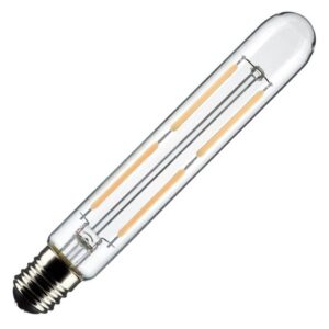 satco 23170-4t6.5/led/cl/930/120v/e17 tubular (s21370) intermediate screw base exit light bulb