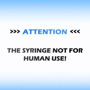 1ml 29 Gauge Syringes 1cc 1/2 Inch 13mm Lab Disposable Syringe for Refilling or Dispensing, Pack of 100