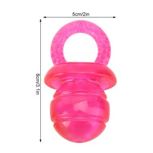 2Pcs Pet Puppy Molar Training Teeth Toy, Bite Resistant Chewing Molars Training Squeaky Toy, Aggressive Chewers Durable Safe Dog Toys, Pacifier Chew Playing Toys for Dog Cat