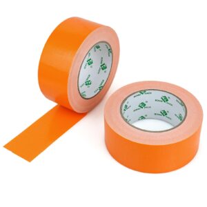 BOMEI PACK Duct Tape Orange, Heavy Duty Strong Industrial Color Duct Tape 9mil x 1.88inch x 30yds for Packing and Repairing