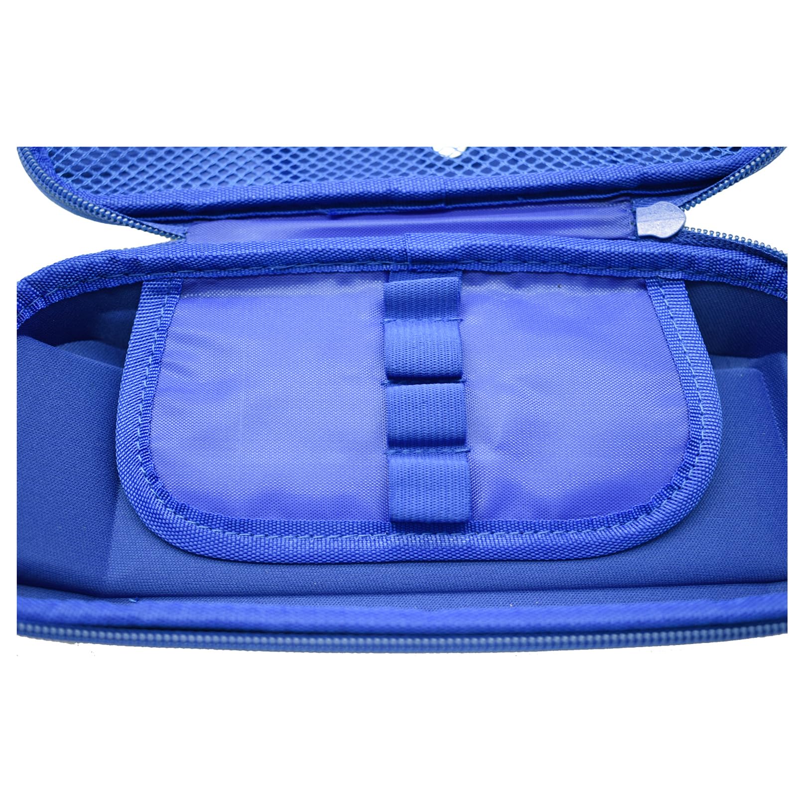 Maydahui Tank Shape Pencil Case Large Capacity Pen Pouch Holder Compartments Organizer Pencil Bag Stationery Box Waterproof EVA Camouflage Blue