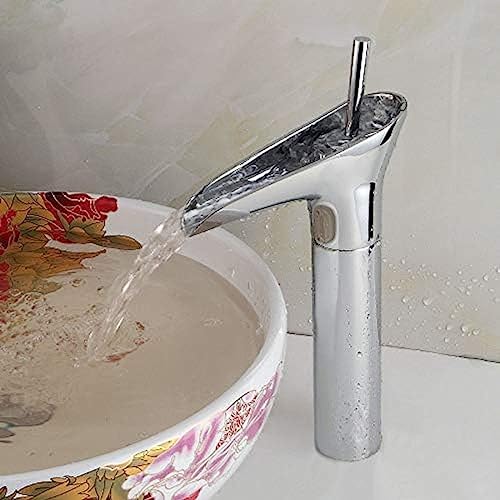 Kitchen & Bath Fixtures Taps Faucet, EuropUPC Retro Hot and Cold Faucet Copper Waterfall Basin Faucet Bathroom Wash Basin Faucet