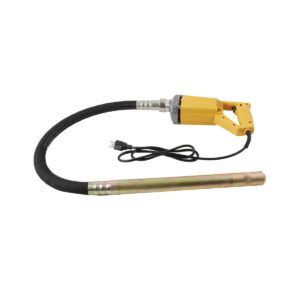 concrete vibrator hand held 800w electric concrete vibrator with 1.2m(3.9ft) copper shaft rod portable pencil cement vibrarator for remove air bubble and mix concrete