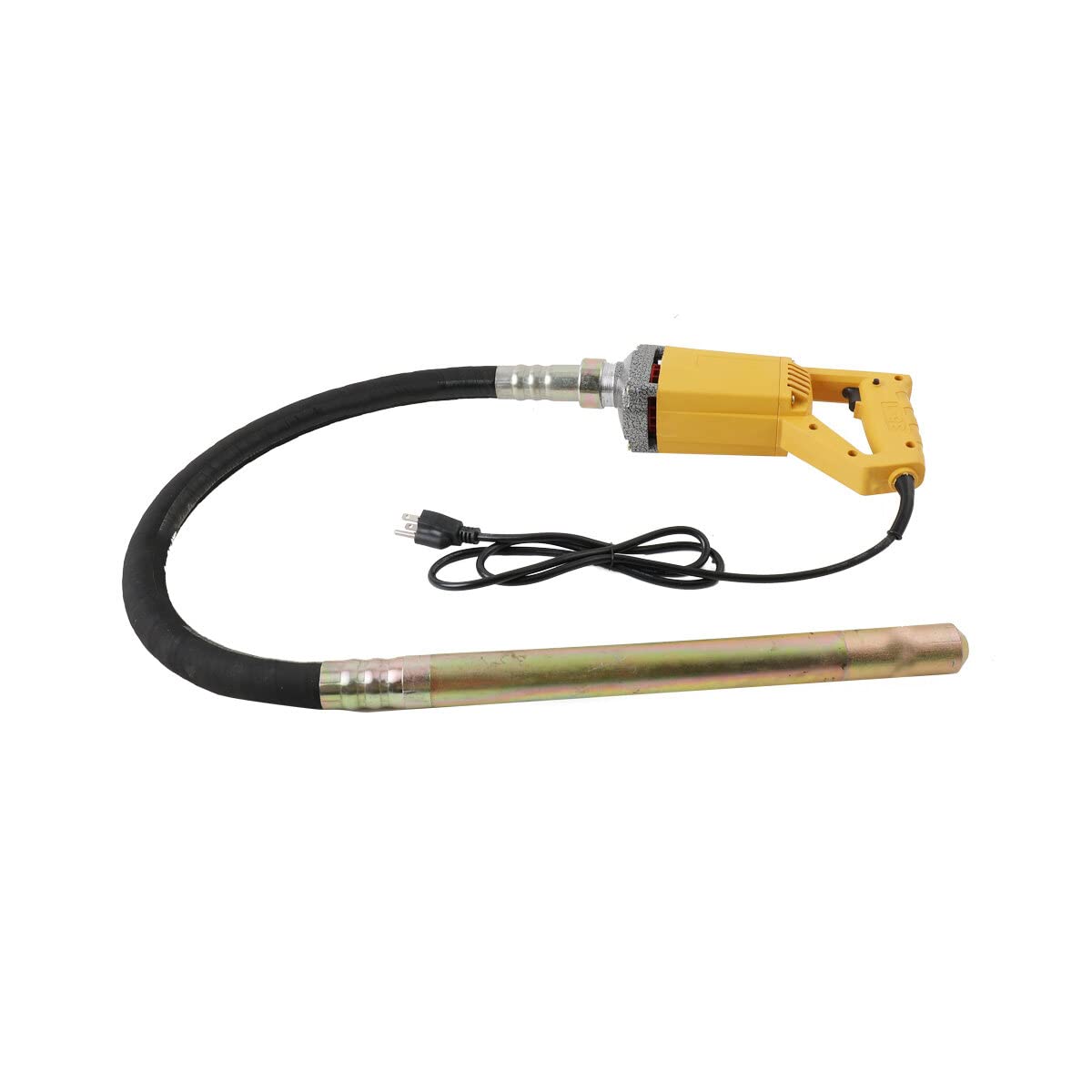 Concrete Vibrator Hand Held 800W Electric Concrete Vibrator with 1.2m(3.9ft) Copper Shaft Rod Portable Pencil Cement Vibrarator for Remove Air Bubble and Mix Concrete