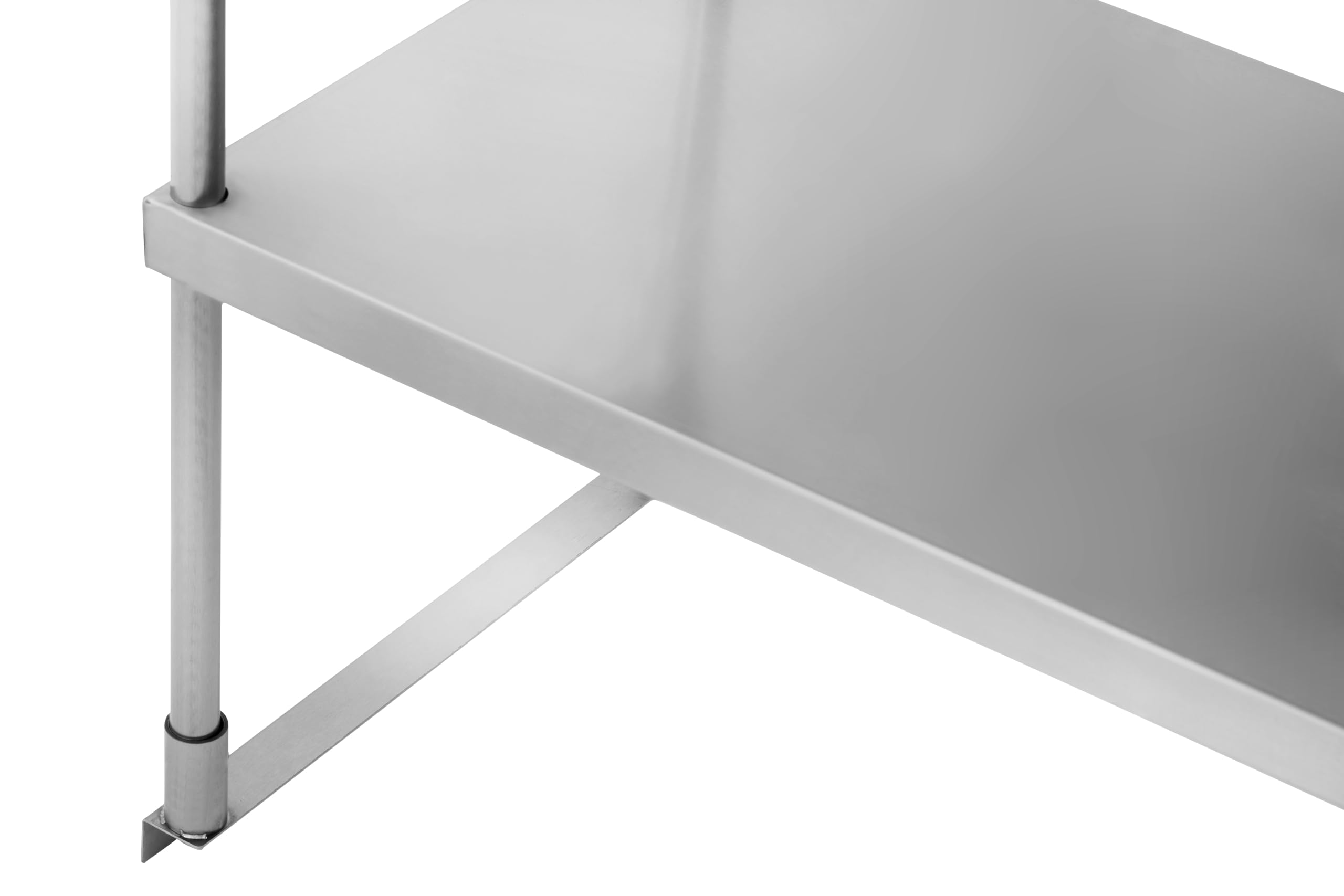 Kratos 18"x60" Double Overshelf for Worktables