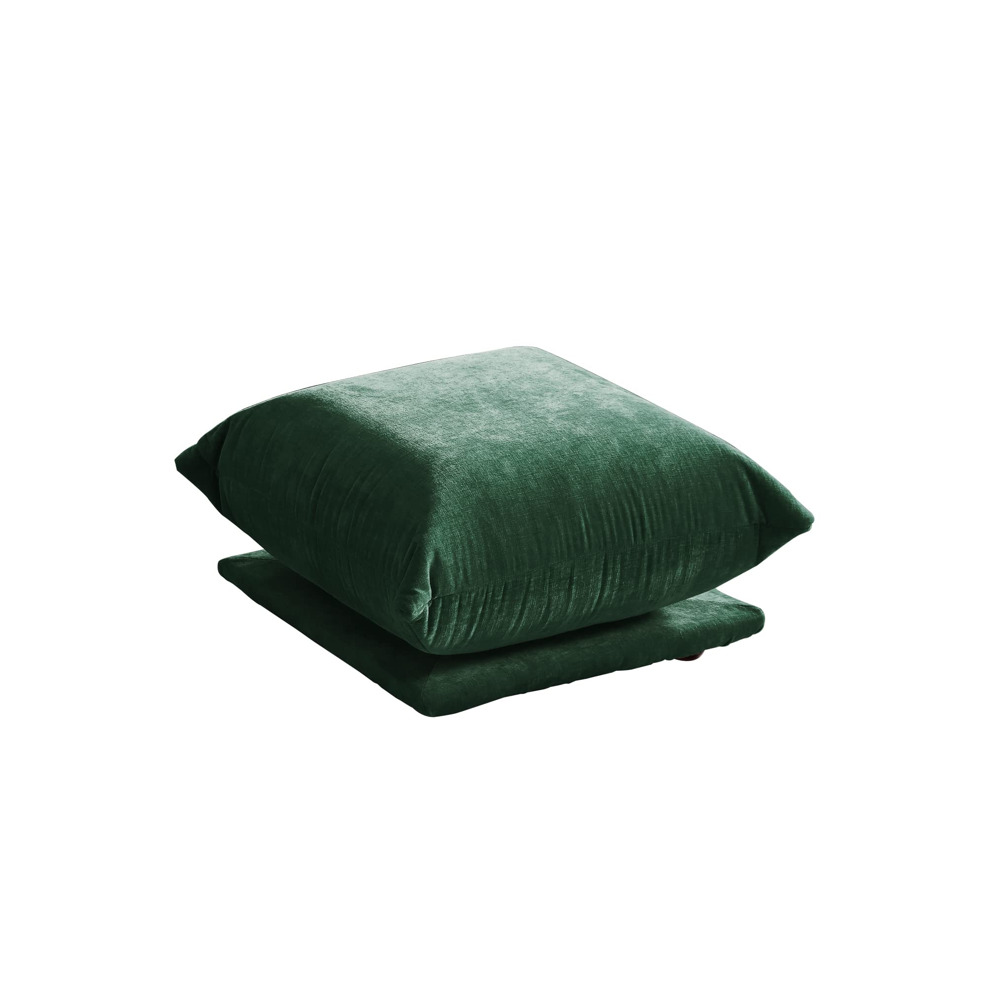 WJShome Ottoman,Lazy Floor Sofa, Accent Bean Bag Couch,Corner Chair Sofa for Living Room Bedroom Salon Office,Green