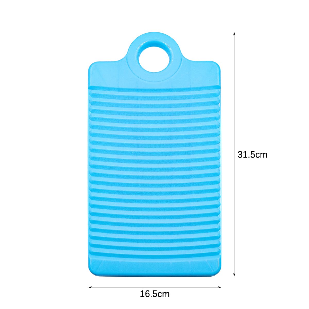 NUZAMAS Mini Plastic Washboard Fashion Washboard Non-Slip Washboard Clothes Washboard Hand Wash Board for Home Laundry Accessories Blue