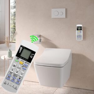 Replacement Remote Control for TOTO Washlet Neorest Toilets and Bidets SG TCF490A TCF491A E200 THU9062 SW843 SW844 SW543C SW544C