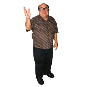 novelty native danny devito life size standup cardboard cutout standee (creaseless edition)