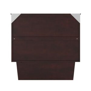 AFI, Sydney Twin Wood Murphy Bed Chest with Storage and Charging Station, Espresso