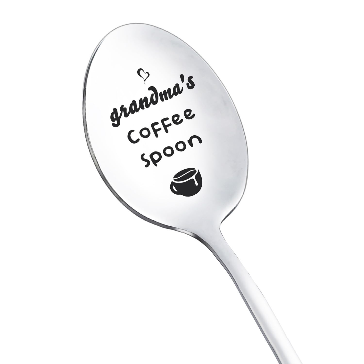 Gifts for Grandma from Granddaughter Grandson Grandma's Coffee Spoon for Grandma Grandmother Christmas Mothers Day Gift for Grandma Granny Coffee Tea Lovers Gifts Spoons