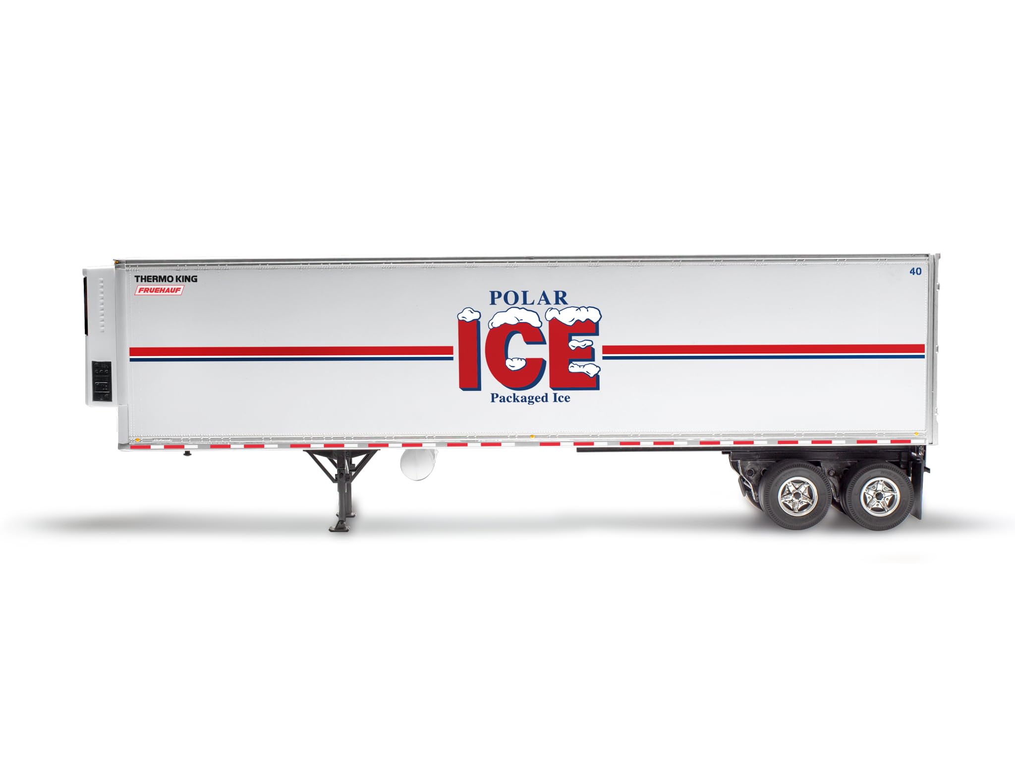 Level 4 Model Kit Fruehauf 40' Refrigerated Trailer Polar ICE 1/32 Scale Model by Revell