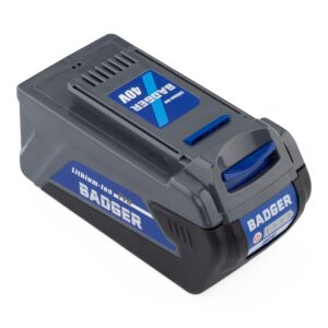 WILD BADGER POWER Battery WB40V4.0AHB 40 Volt 4.0Ah Blue